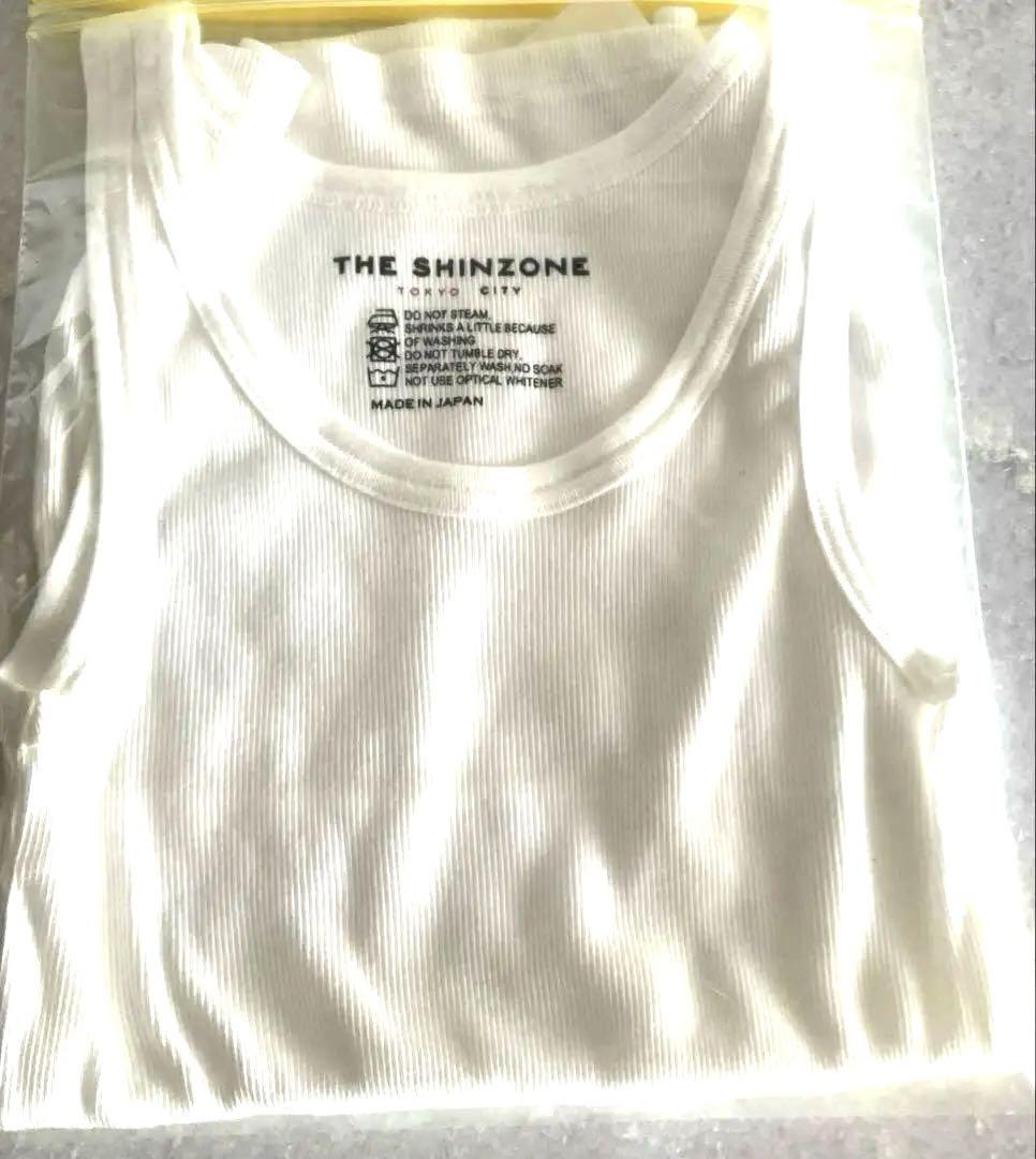 ⭐︎THE SHINZONE ホワイト ⭐︎タンクトップ