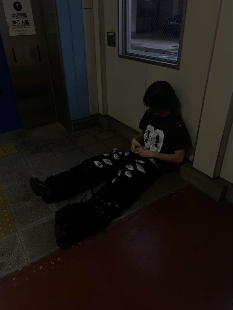 UNIZ WHITE EYES PANTS opium ストリート