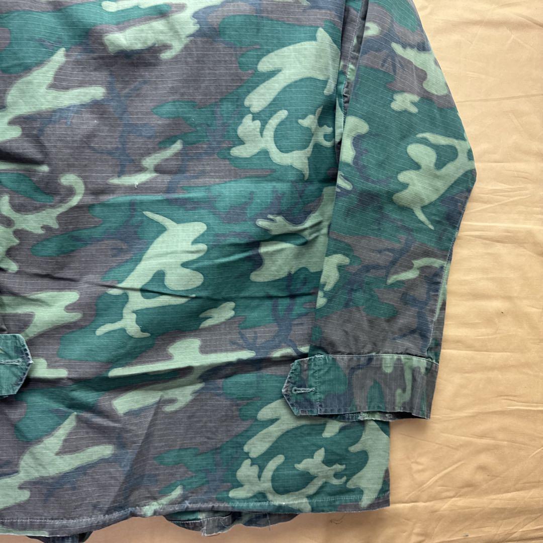 60s US ARMY グリーンリーフ カモ ジャングルファティーグ ジャケット