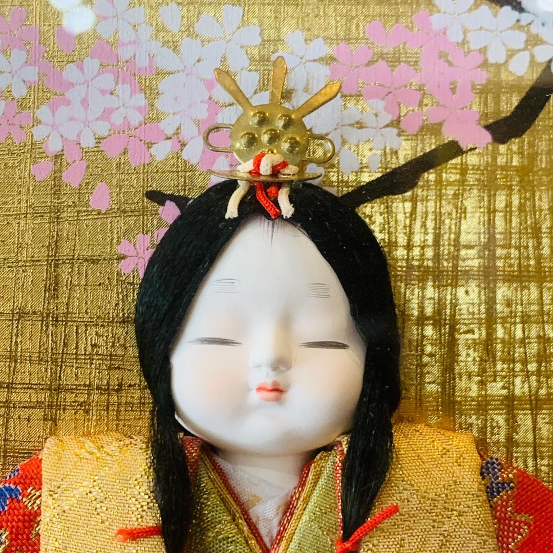 壁掛け雛人形 親王飾り