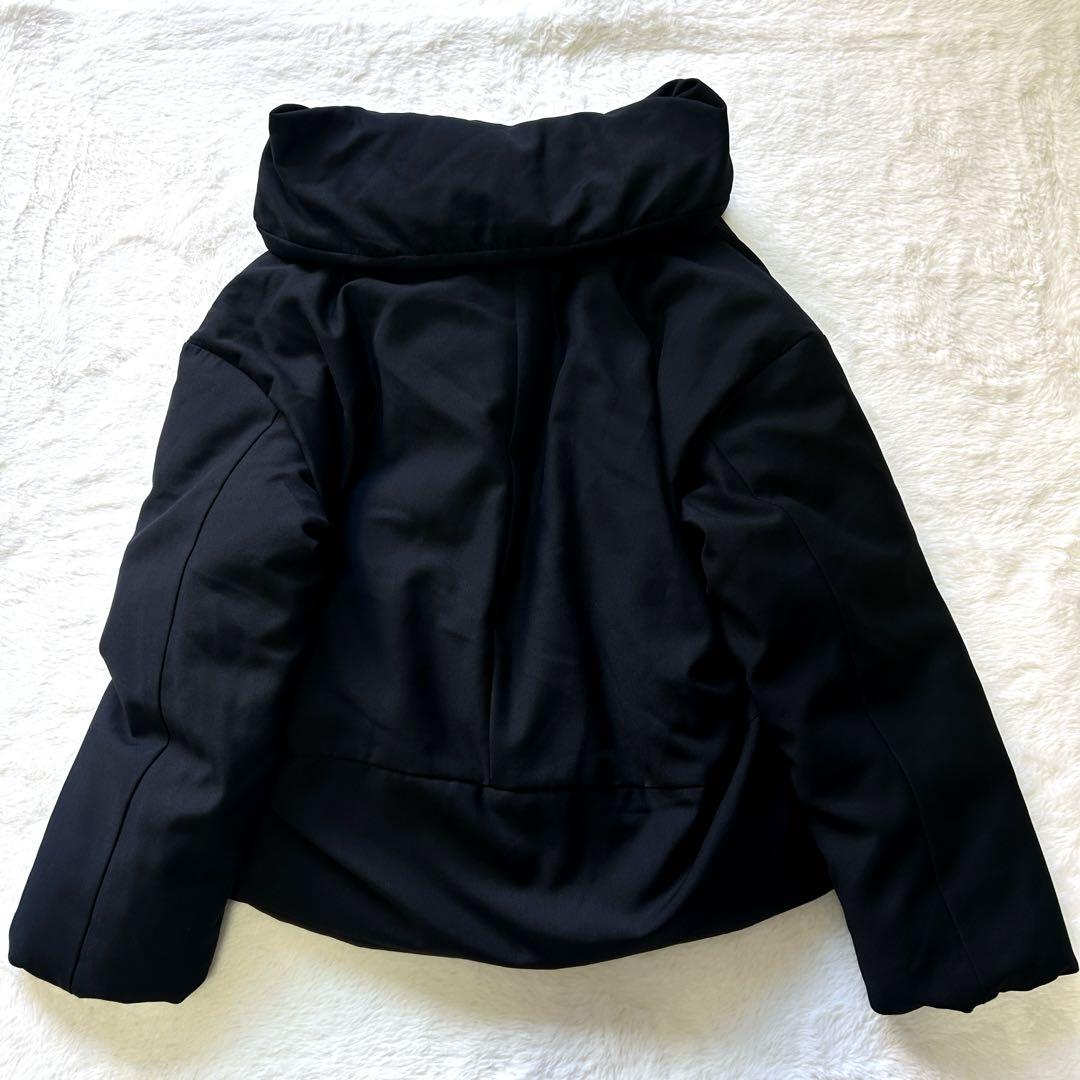 未使用タグ＊自由区 ADSショート丈ダウンコート 38 M-L 黒