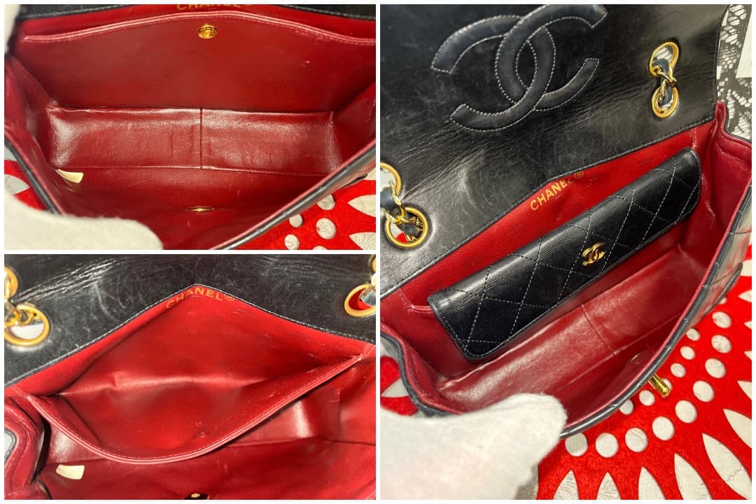 極上美品 CHANEL シャネル マトラッセ シングルフラップ ショルダー 70