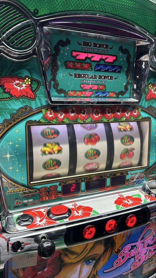 パチスロ実機 スーパーシオA 家庭用電源