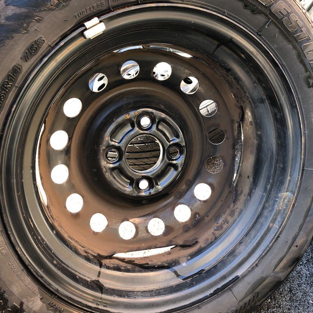 155/65R14スチールホイール、タイヤ 鉄チン | eliq.hu