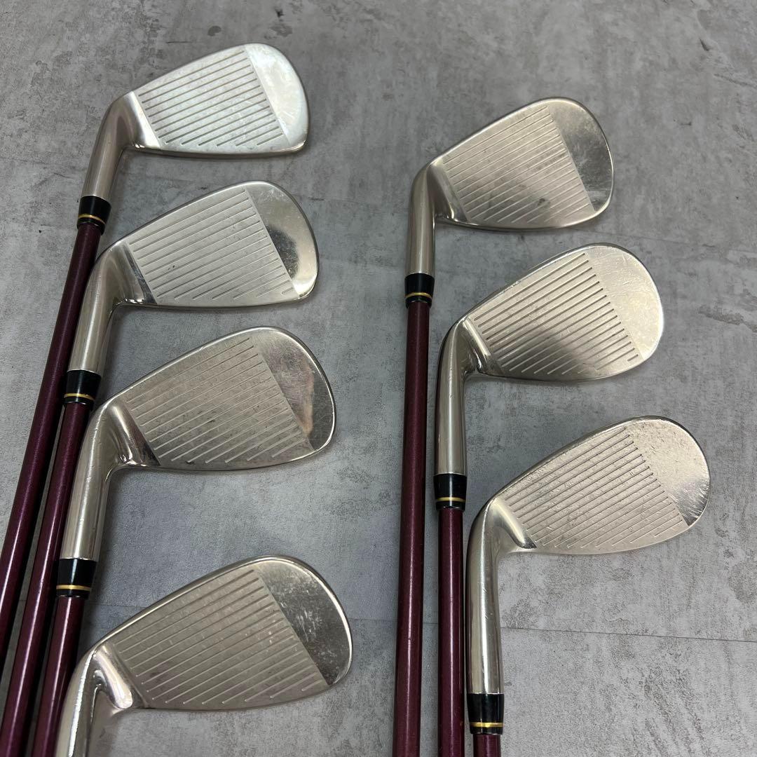 良品 初心者おすすめ レディースゴルフ12本セット 右利き L アディダス