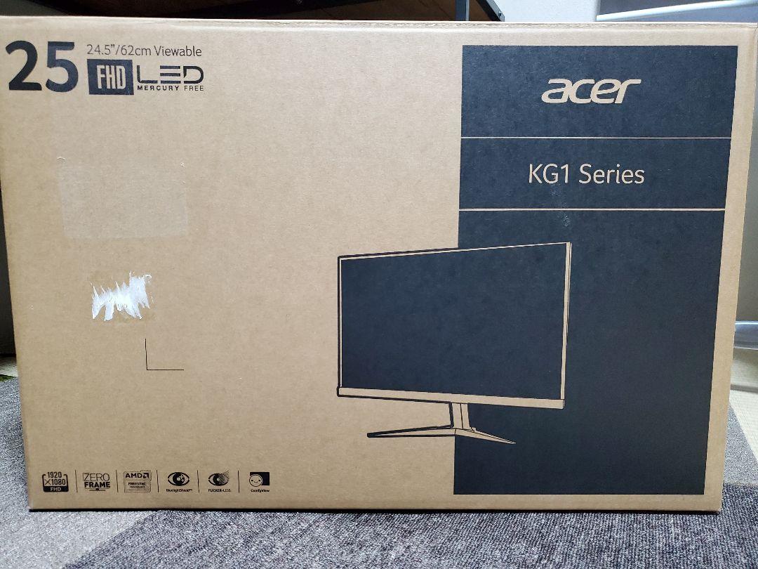 モニター 24.5インチ ACER KG251QGBMIIX | www.andreferes.com.br