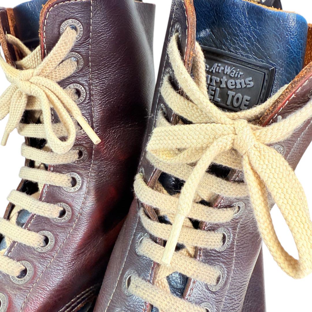 【状態◎】Dr.Martens 10ホール スチールトゥ（UK10）革靴　ブーツ