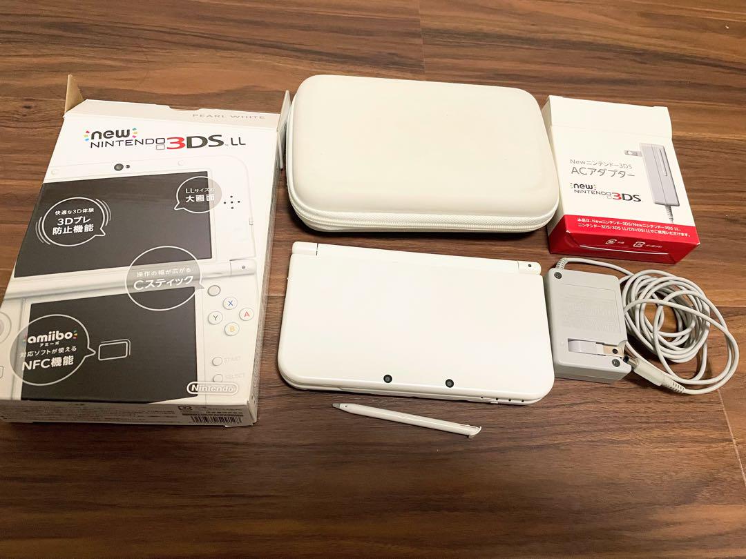 Newニンテンドー3DS LL パールホワイト