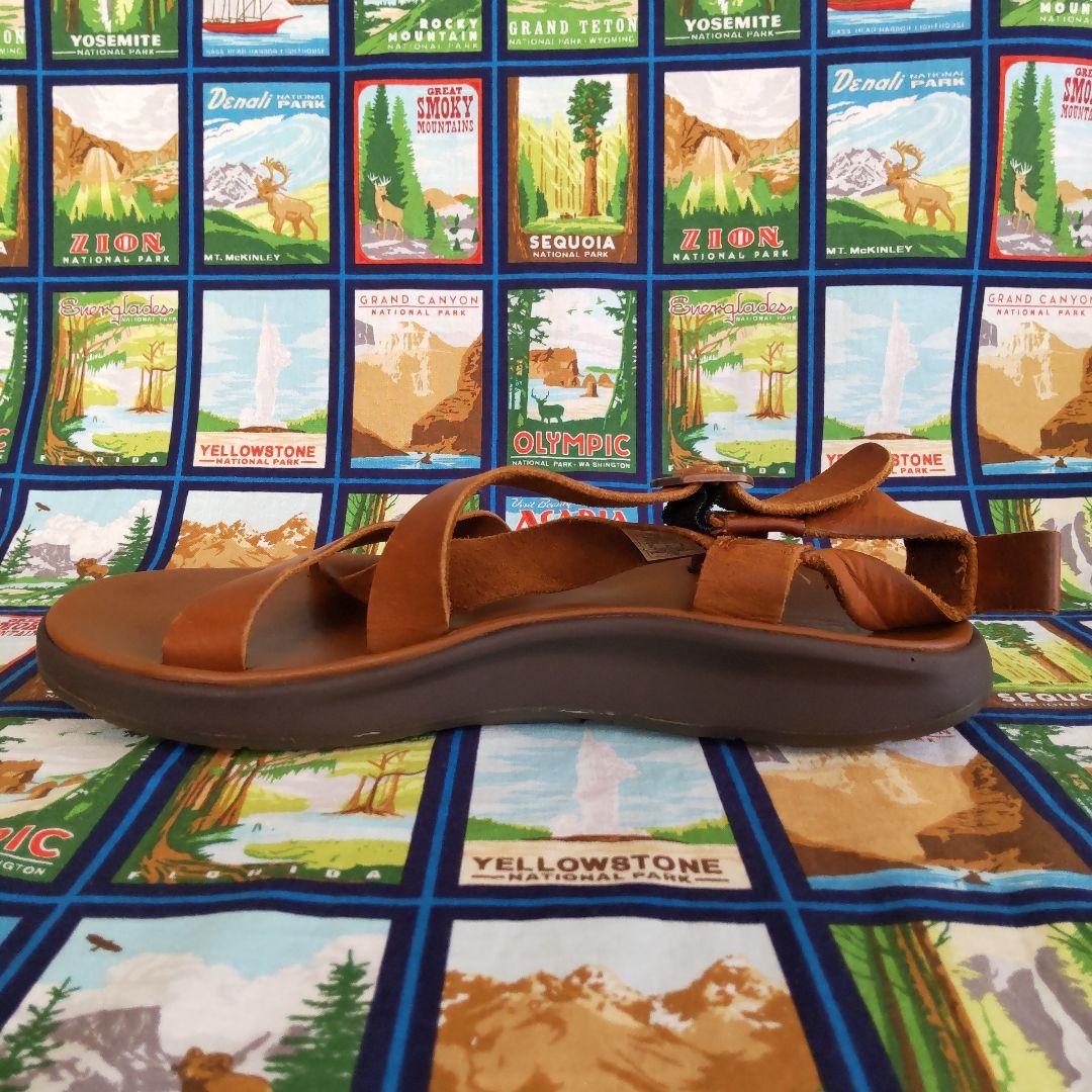 【美品】US8 Chaco レザー サンダル KEEN LUNA テバ USA製