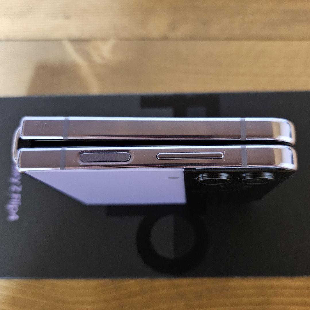 GALAXY Z FLIP4 5G 256GB SM-F721N ボラパープル 画像8