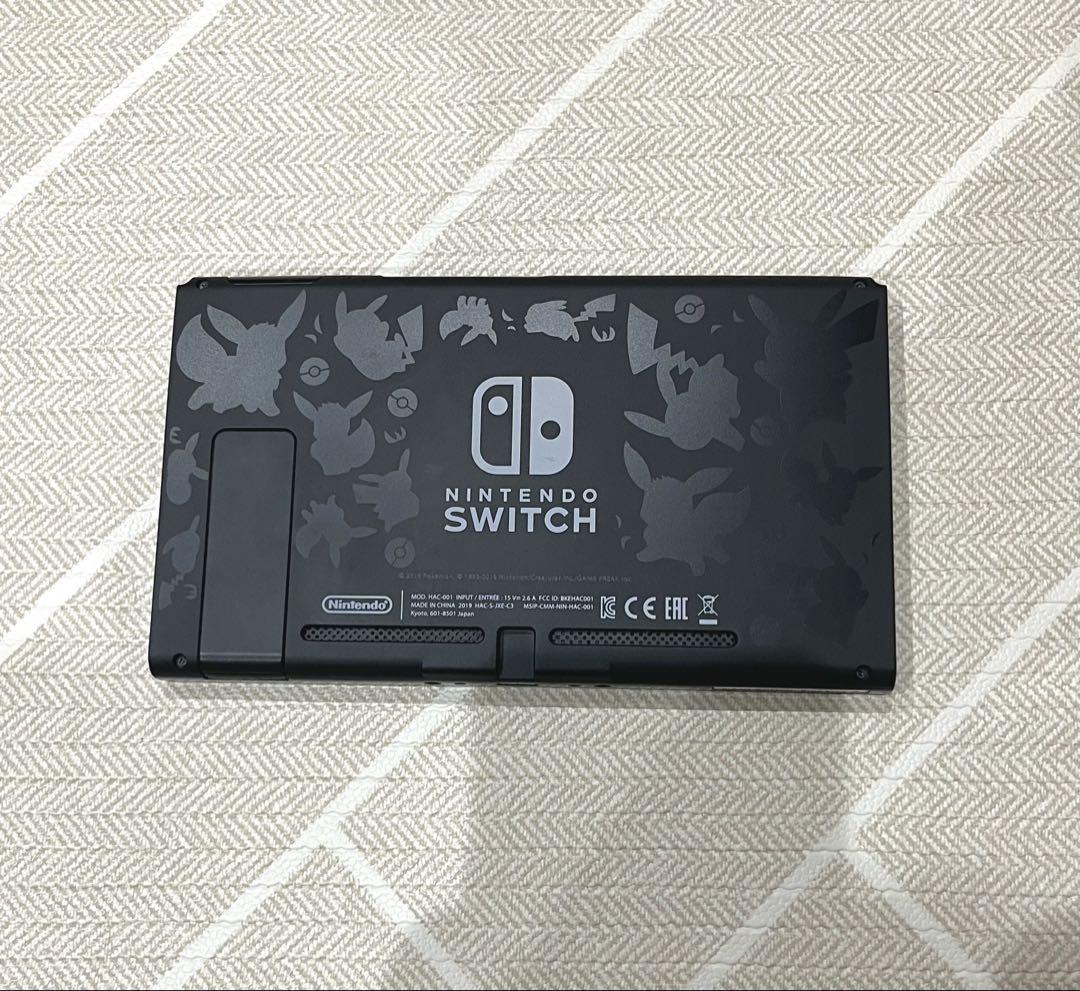 Nintendo switch 本体のみ ポケモン柄