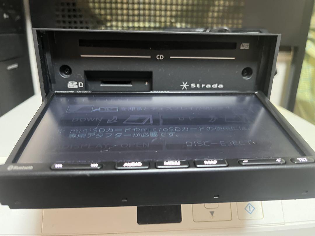 Panasonic Strada CN-E330Dカーナビ 地図データ2020年