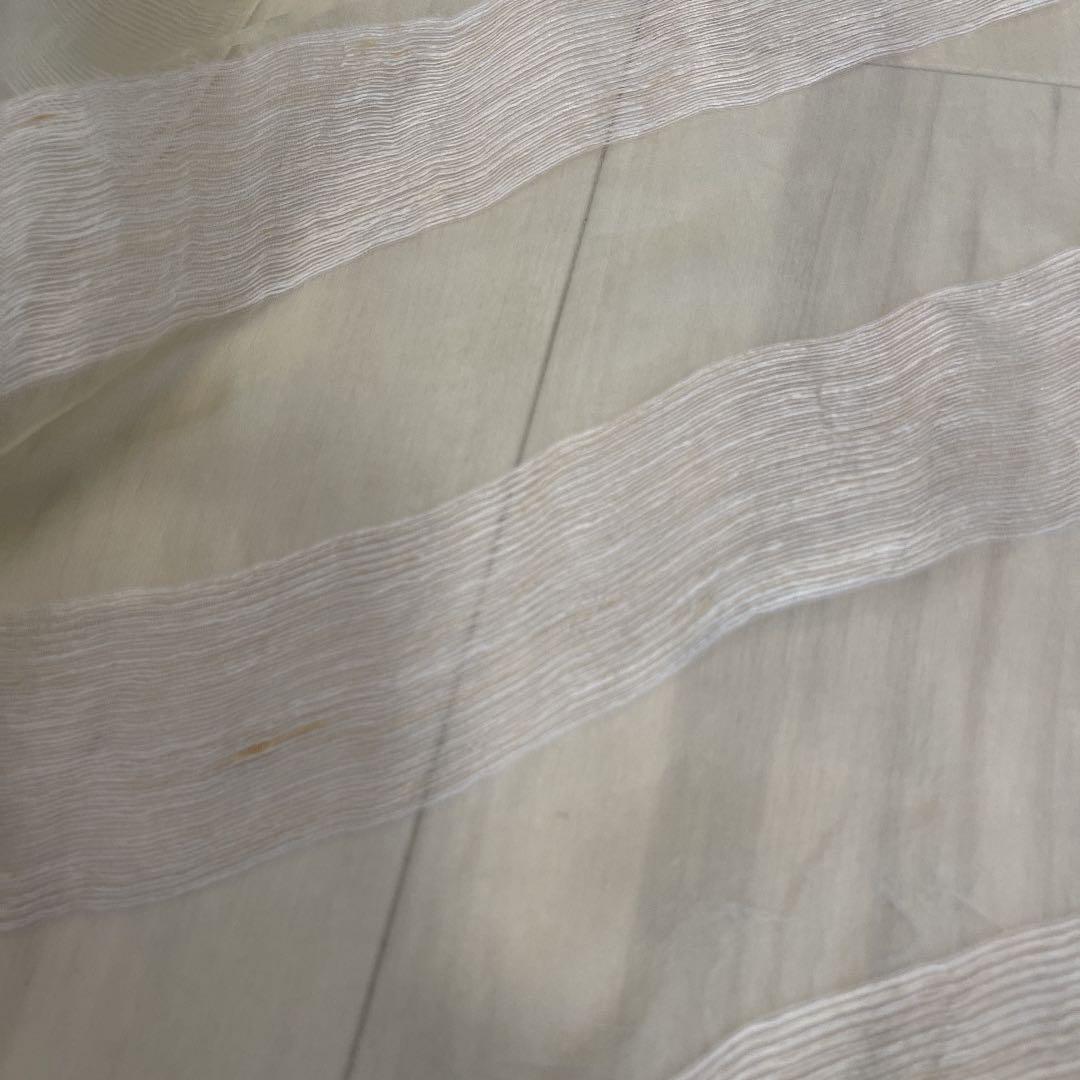 海外展示会出品sample  silk linen stall  非売品