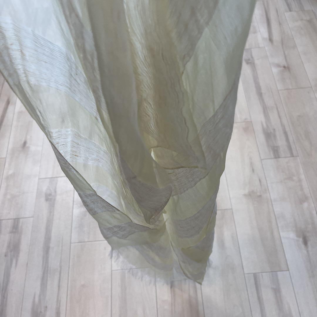 海外展示会出品sample  silk linen stall  非売品