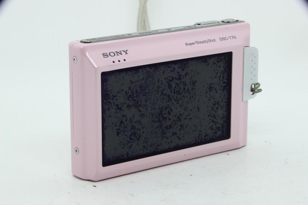 【S2070】 SONY Cyber-shot DSC-T70 ピンク ソニー