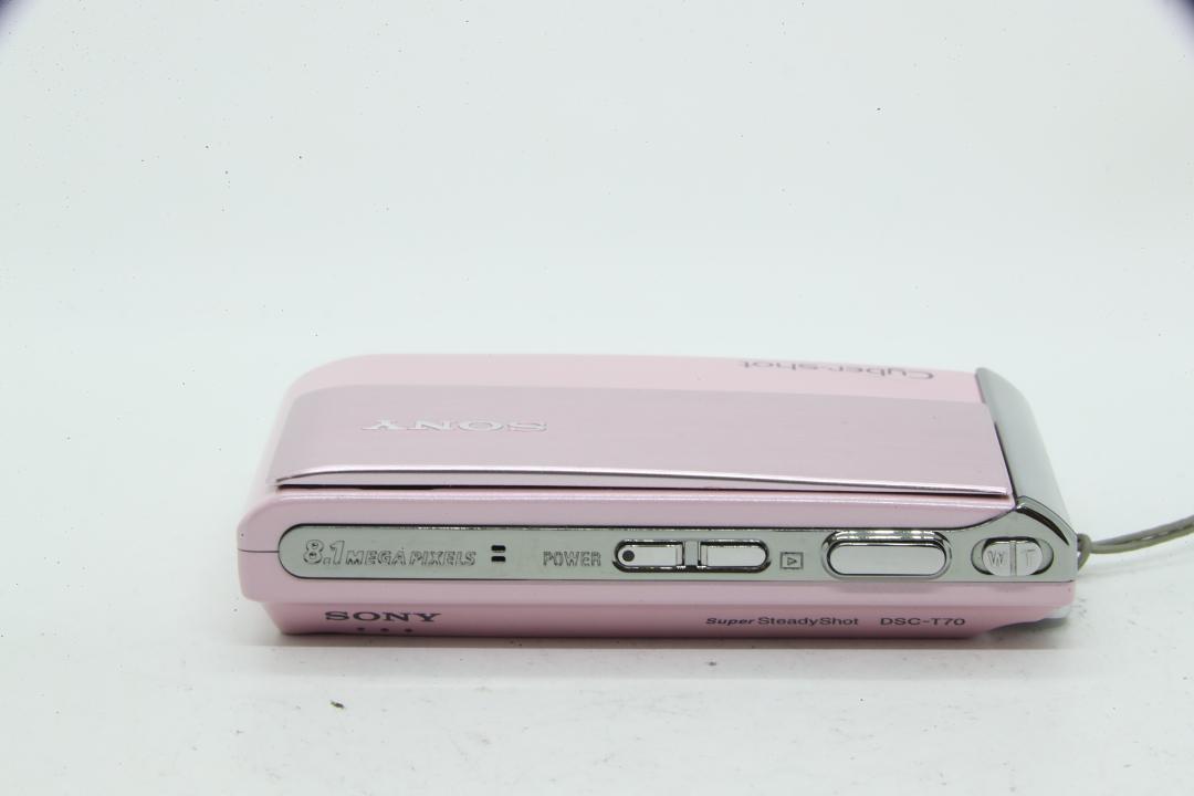 【S2070】 SONY Cyber-shot DSC-T70 ピンク ソニー