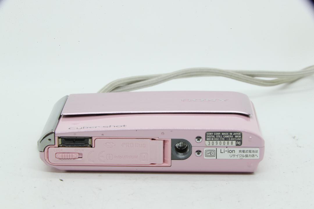 【S2070】 SONY Cyber-shot DSC-T70 ピンク ソニー