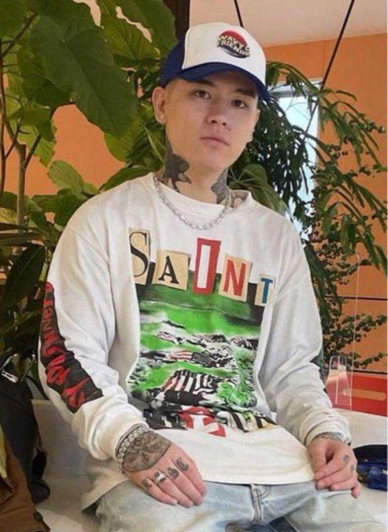 SAINT Mxxxxxx x DENIM TEARS ロングスリーブTシャツ