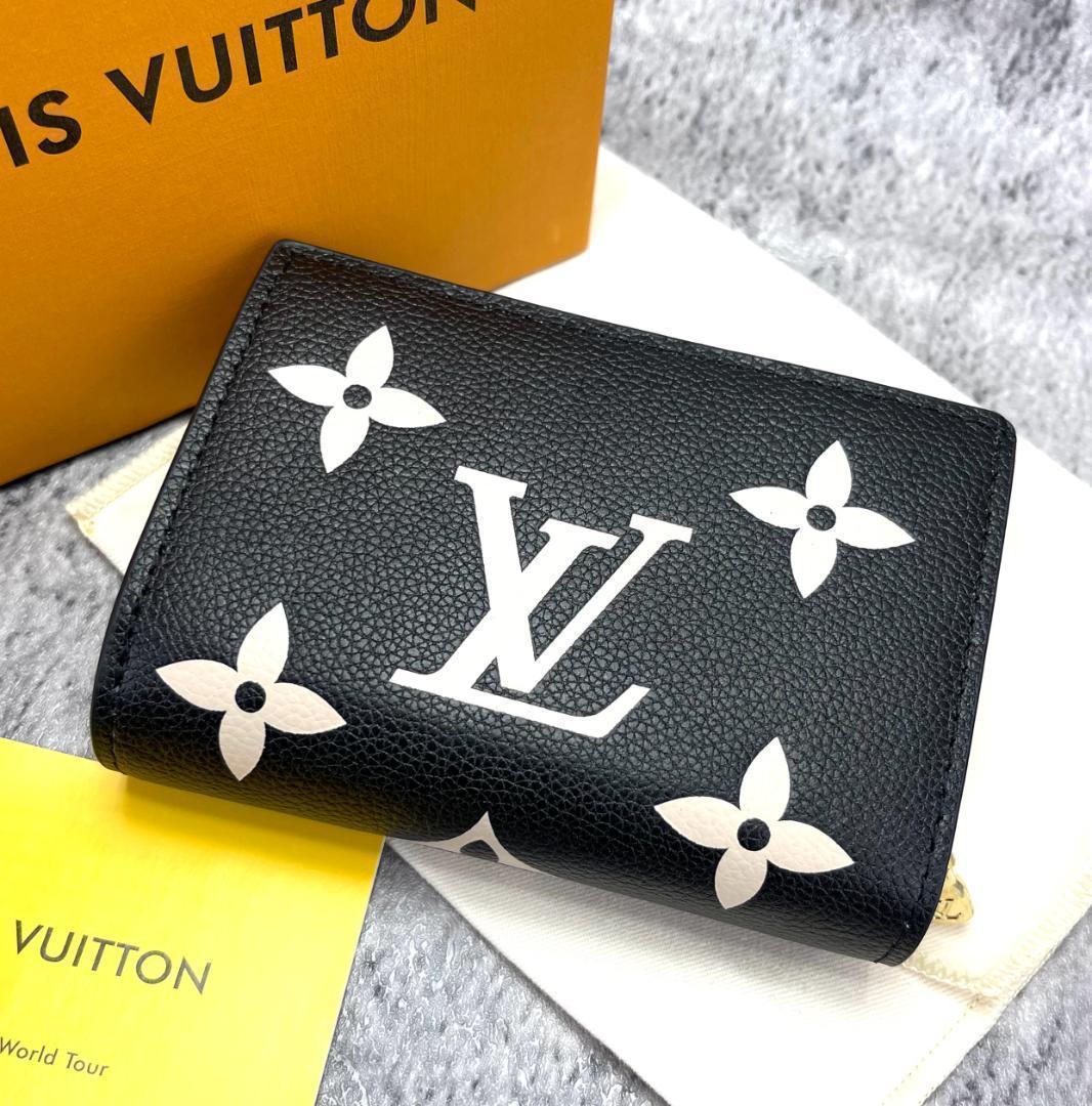 Louis Vuitton 黒 三つ折り財布