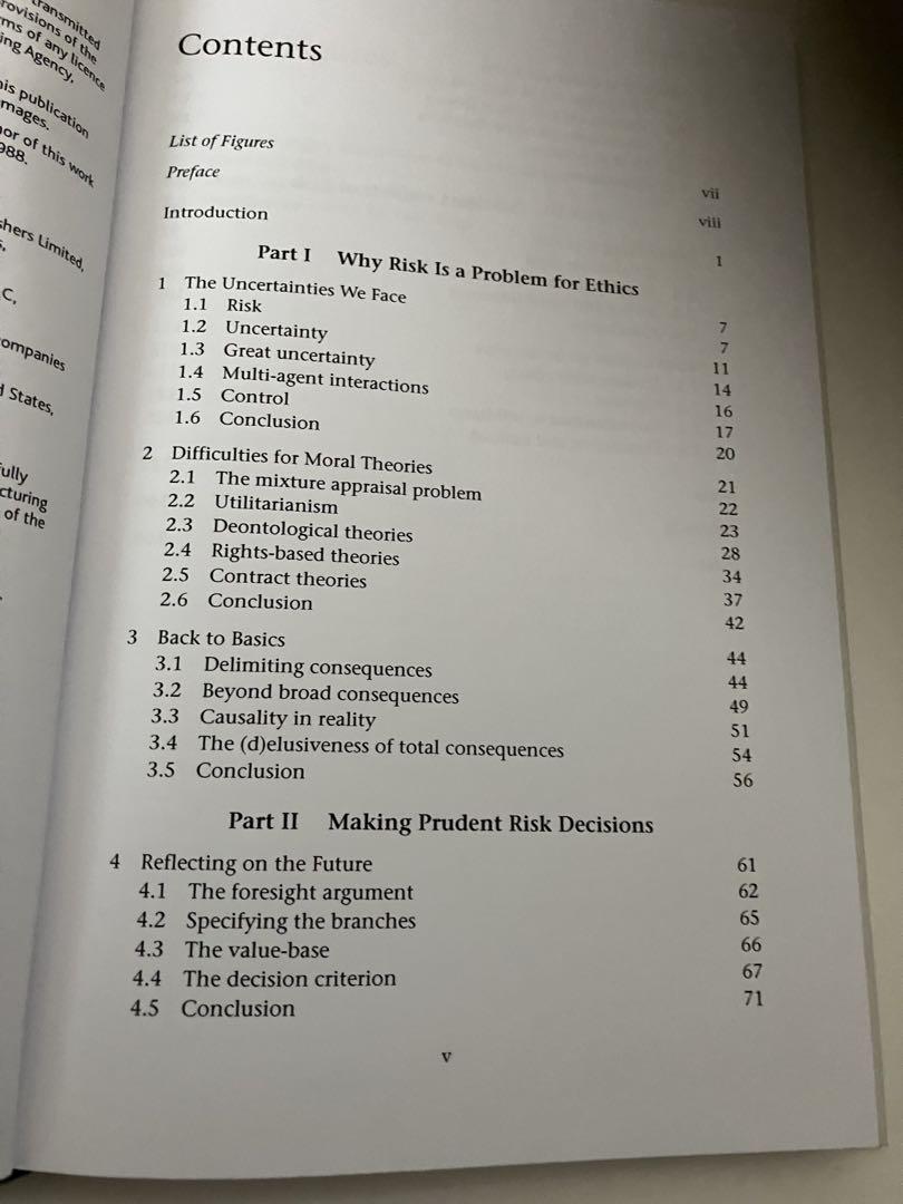 THE ETHICS OF RISK