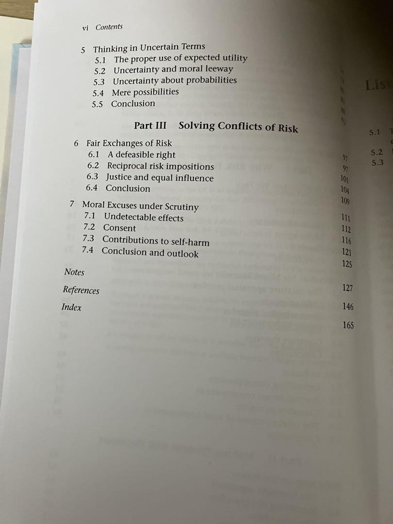 THE ETHICS OF RISK