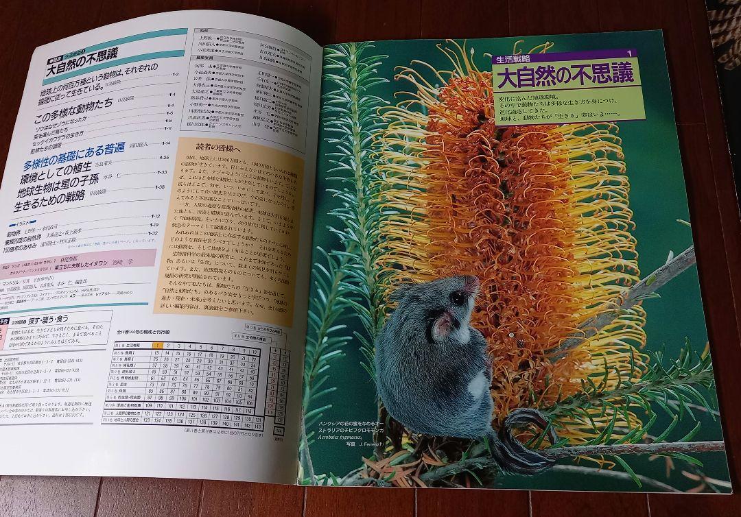 週間朝日百科「動物たちの地球」全巻144冊、収納用バインダー14冊セット