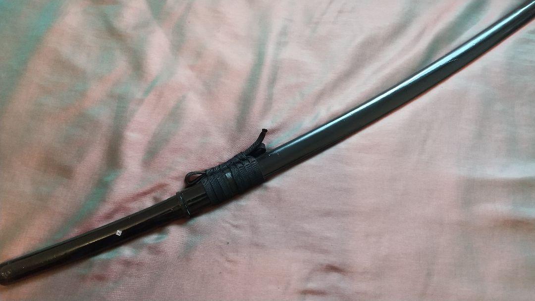 【鶴姫一文字風】模造刀 直刃紋様 喰出し鍔 模擬刀 sword 上杉謙信