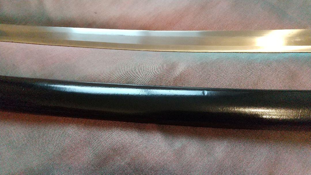 【鶴姫一文字風】模造刀 直刃紋様 喰出し鍔 模擬刀 sword 上杉謙信