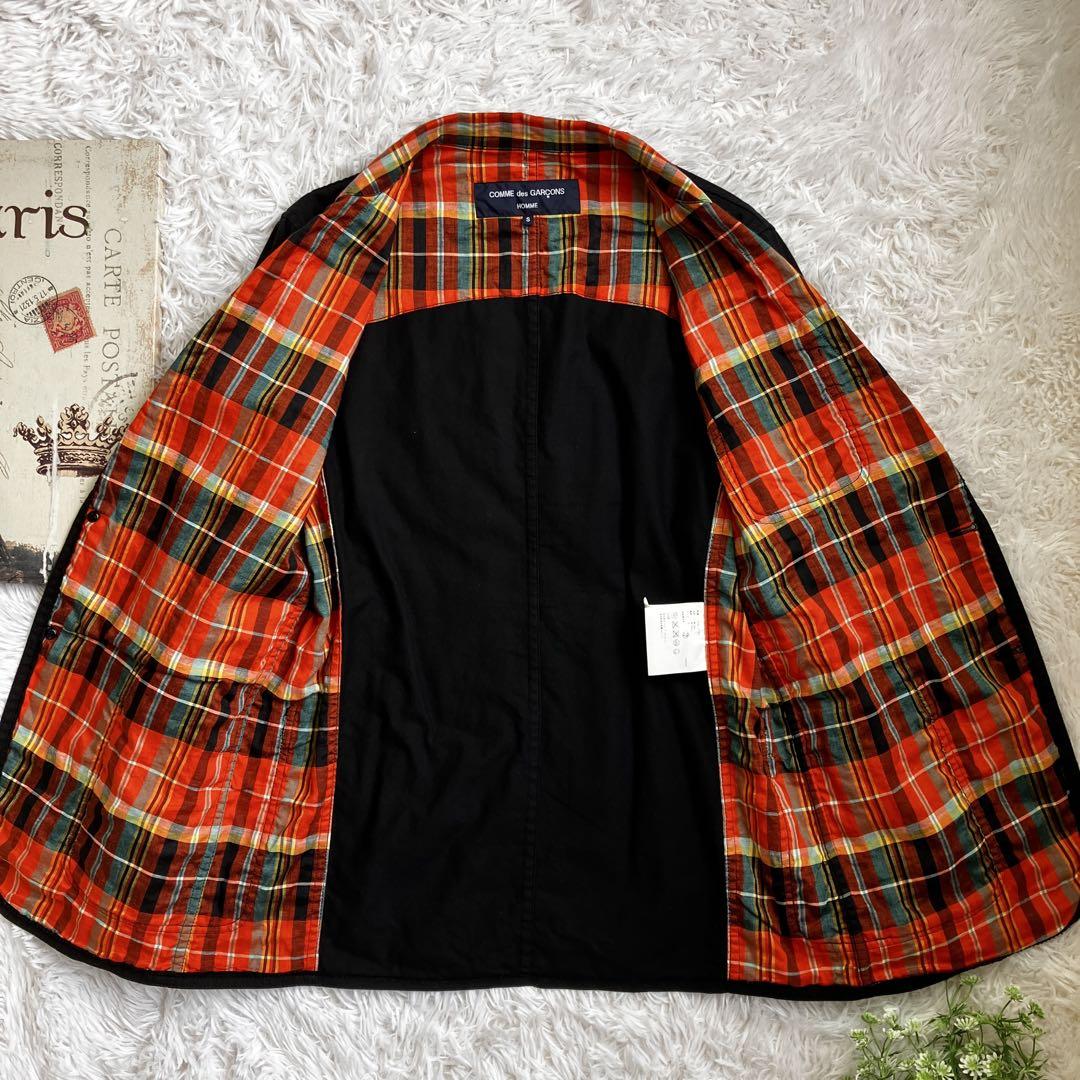 ギャルソン Comme des Garcons ブラック テーラード ジャケット