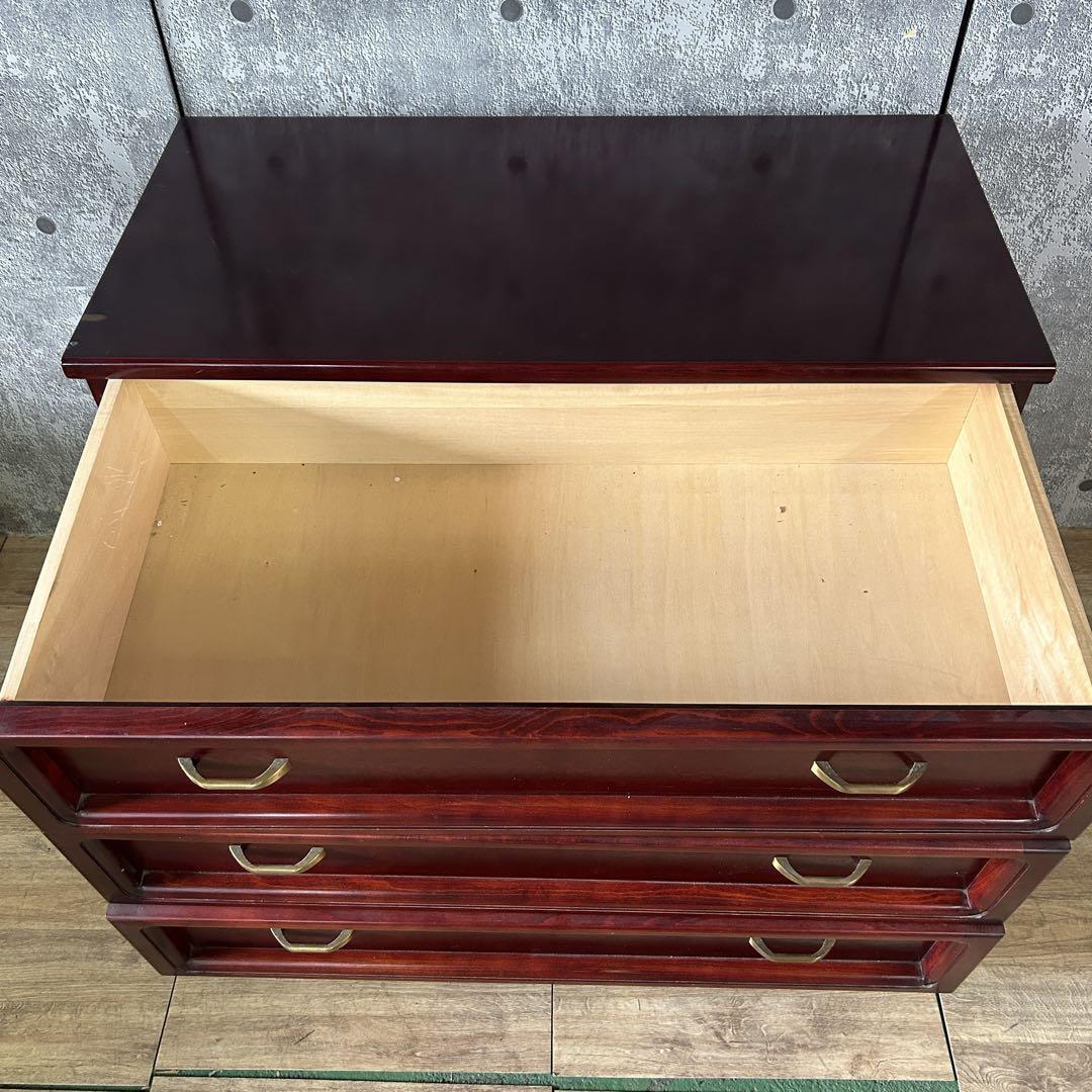 るみ꧁カリモク家具 karimoku꧂オールドカリモク チェスト たんす