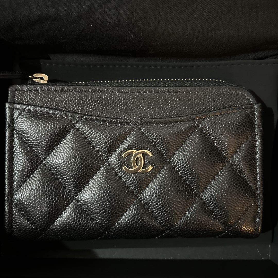 CHANEL マトラッセ　ロゴ　クラシック　カードケース　フラグメントケース