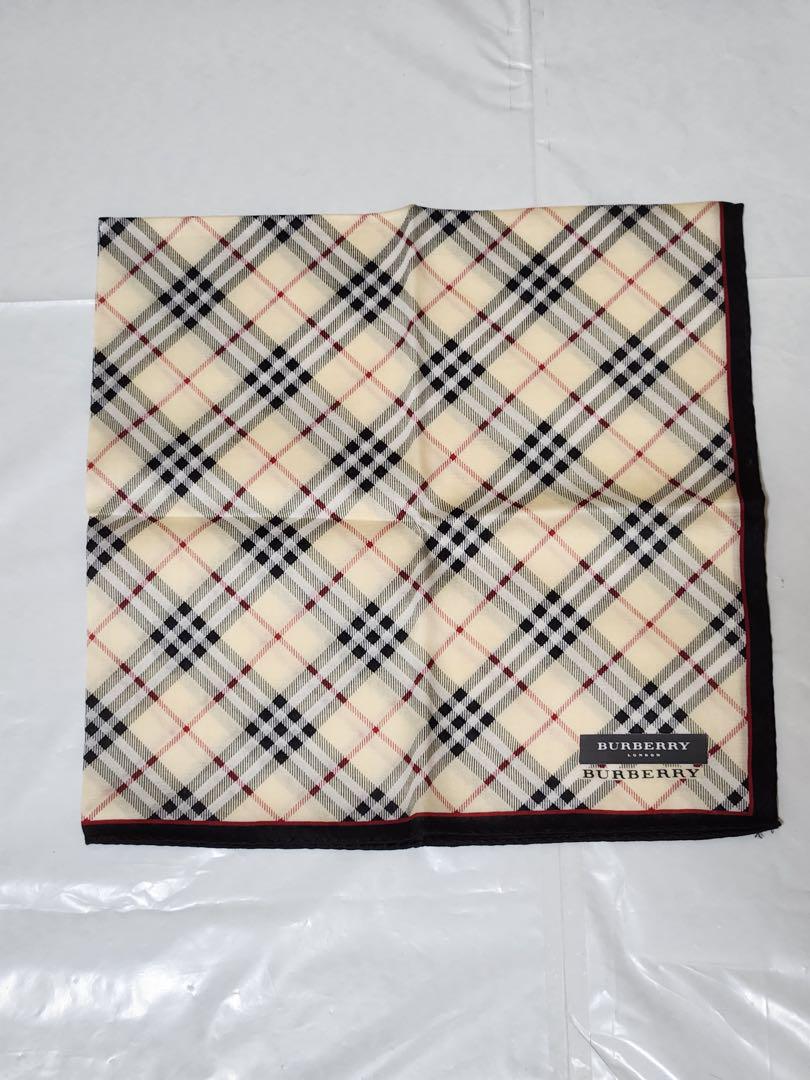 BURBERRY チェック柄 シルク スカーフ - メルカリ