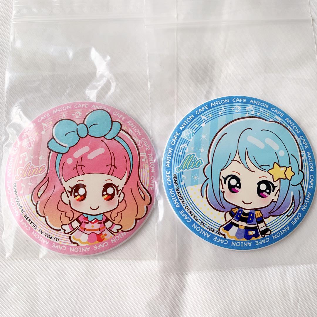 アイカツ フレンズ アニON 限定 マグバッジ 白百合さくや 白百合さくや】マグバッジ☆アニON/アイカツフレンズ