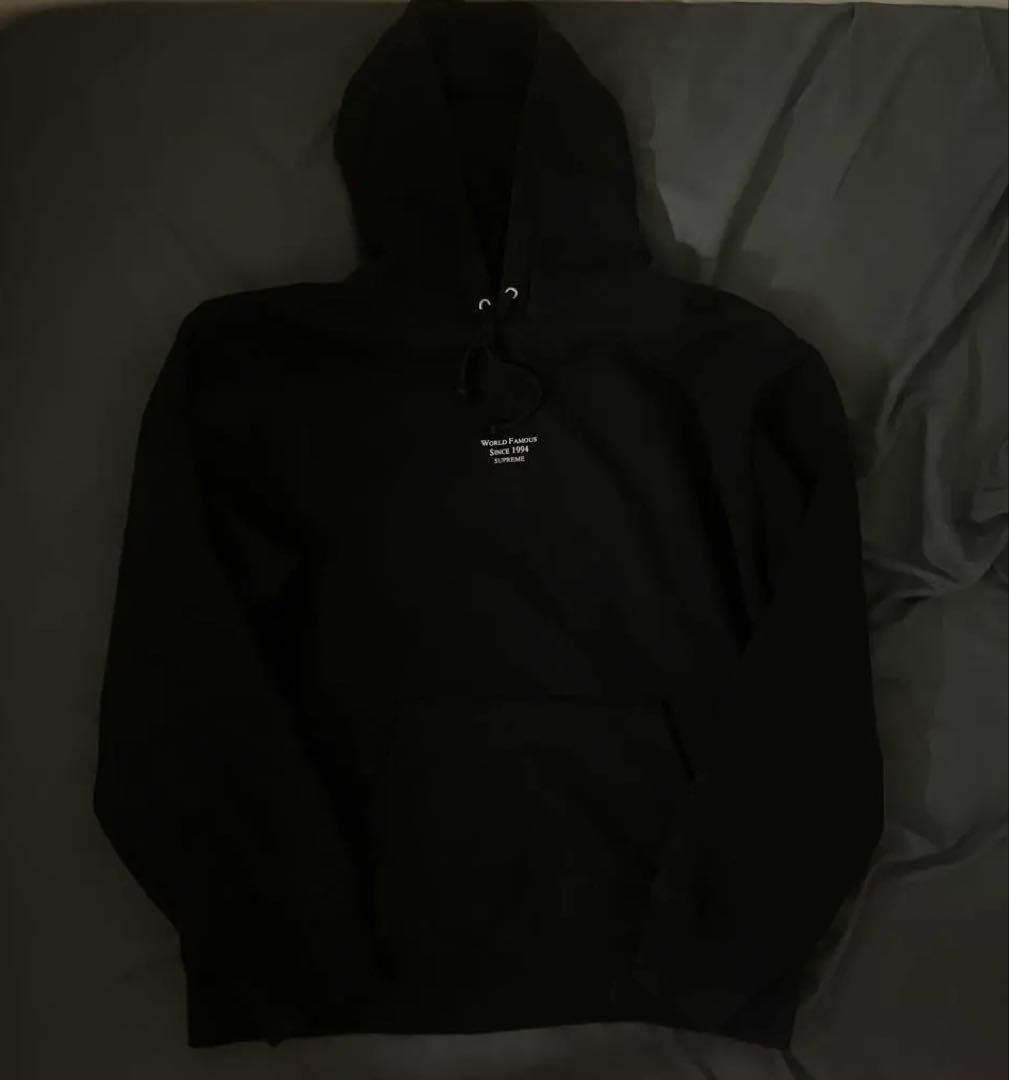 Supreme ブラック パーカー