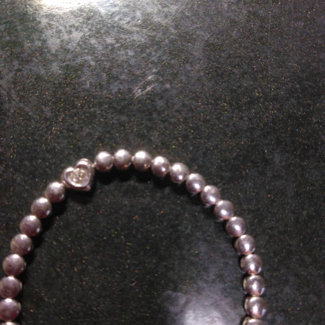 シルバーダイヤブレスレット