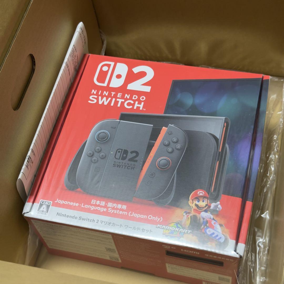 新品未開封 Switch2 マリオカートワールドセット 領収書付