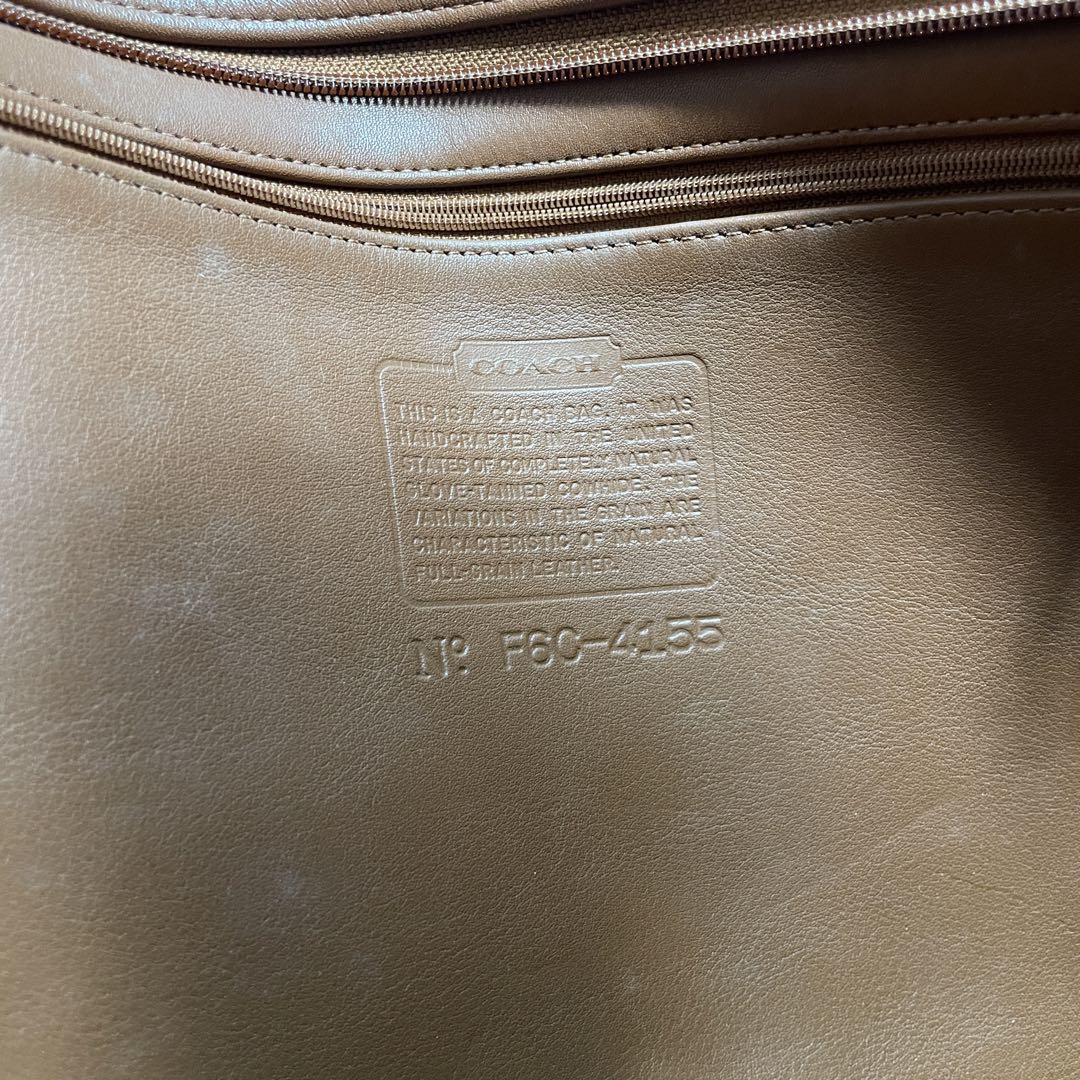 68B156｜美品｜オールドコーチ トートバッグ ブラウン アメリカ製