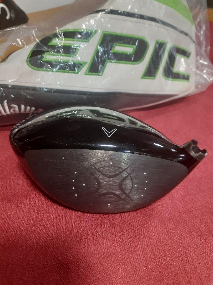 美品 CallawaEPIcmaxLS 9度 ヘッド単体 カバー付き