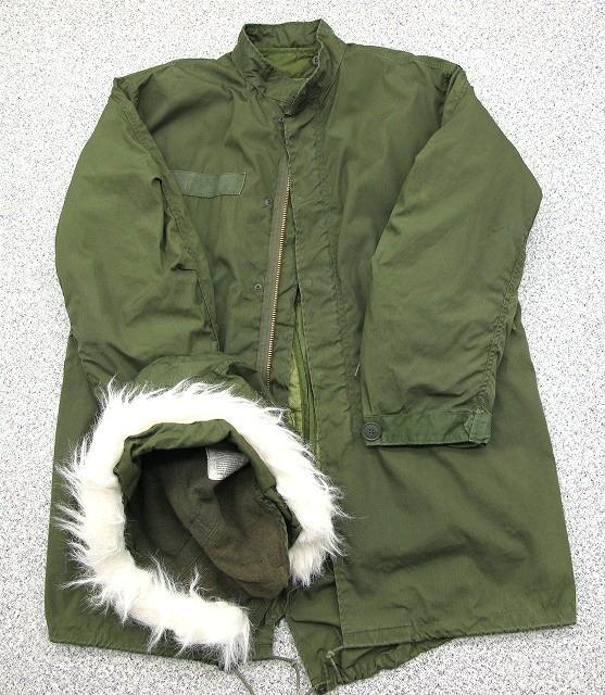 S【新作入荷!!】 程度良好 S 実物 米軍 M-65 モッズコート 3点セット 日本直営 米軍実物 m65 m-65 モッズコート モッズコート