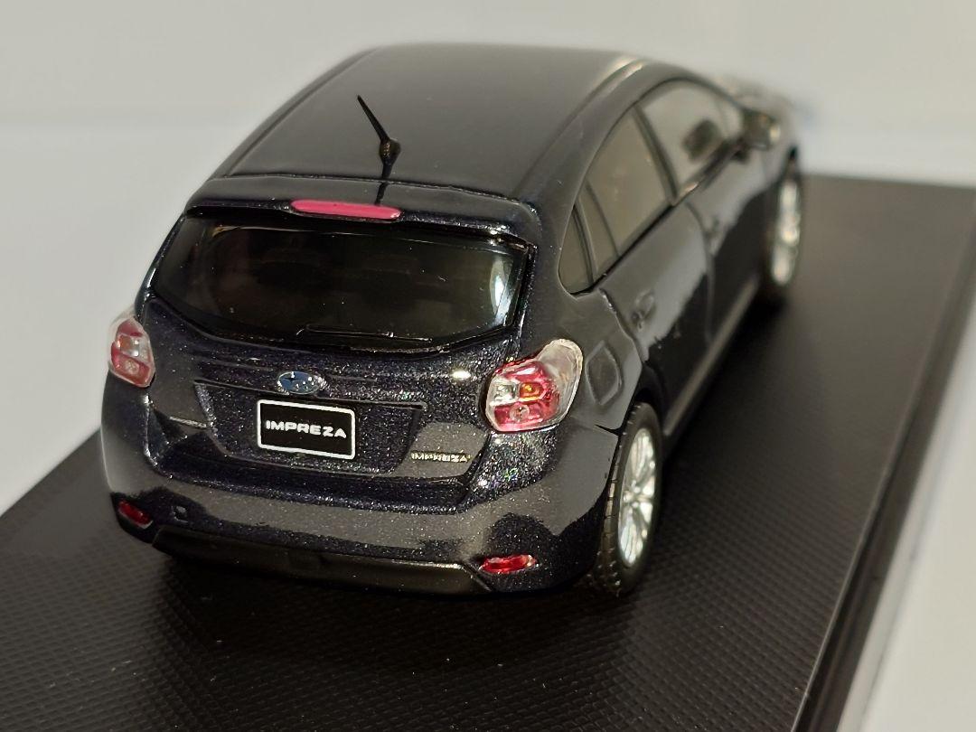 スバル特注 インプレッサスポーツ ブラック 1/43 ミニカー