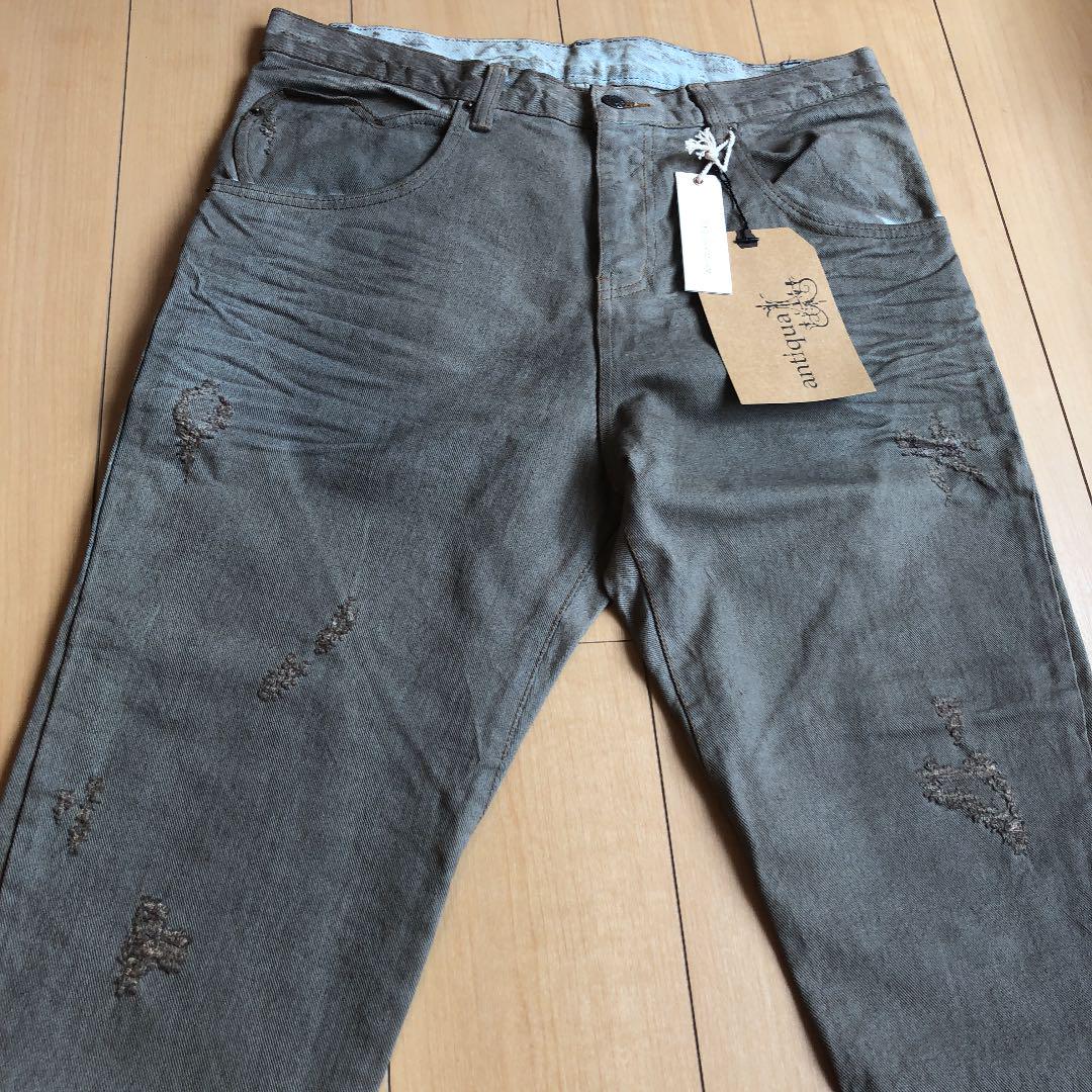 antiqua デニム KkZjM-m35009904250 アンティカ 在庫最新品