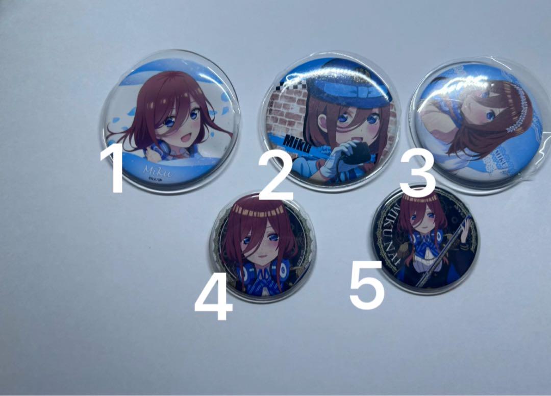 五等分の花嫁 缶バッジセット 28個