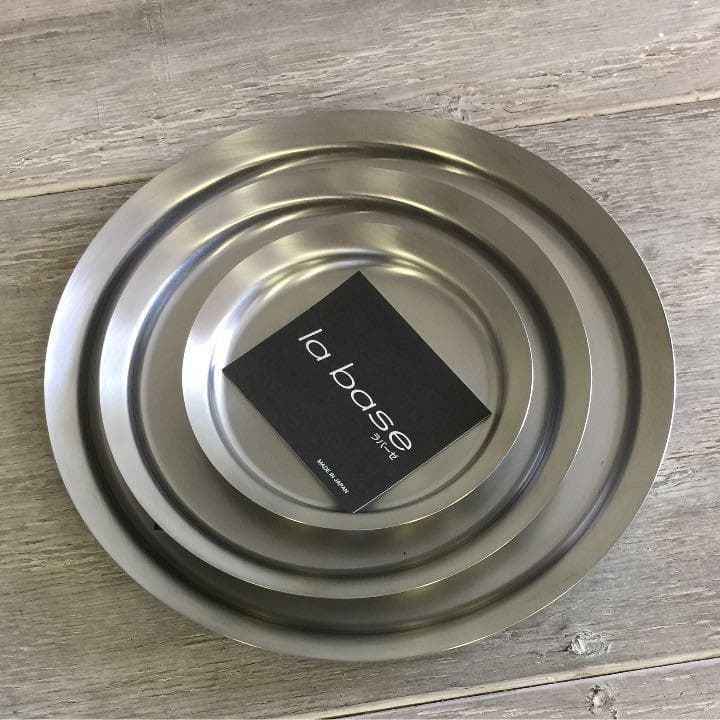 ラバーゼ 丸ざる&ボウル&ステンレスプレート 大中小の豪華9点セット