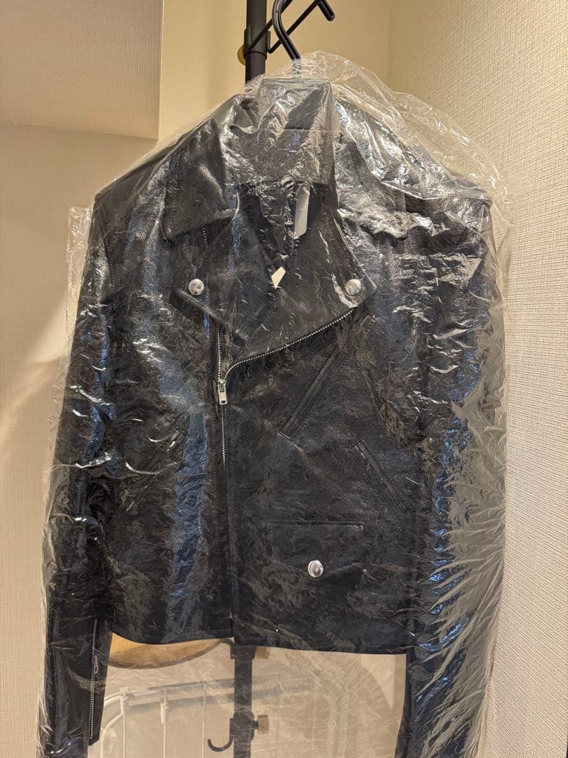 AURALEE 25AW LAMB LEATHER RIDERS JACKET