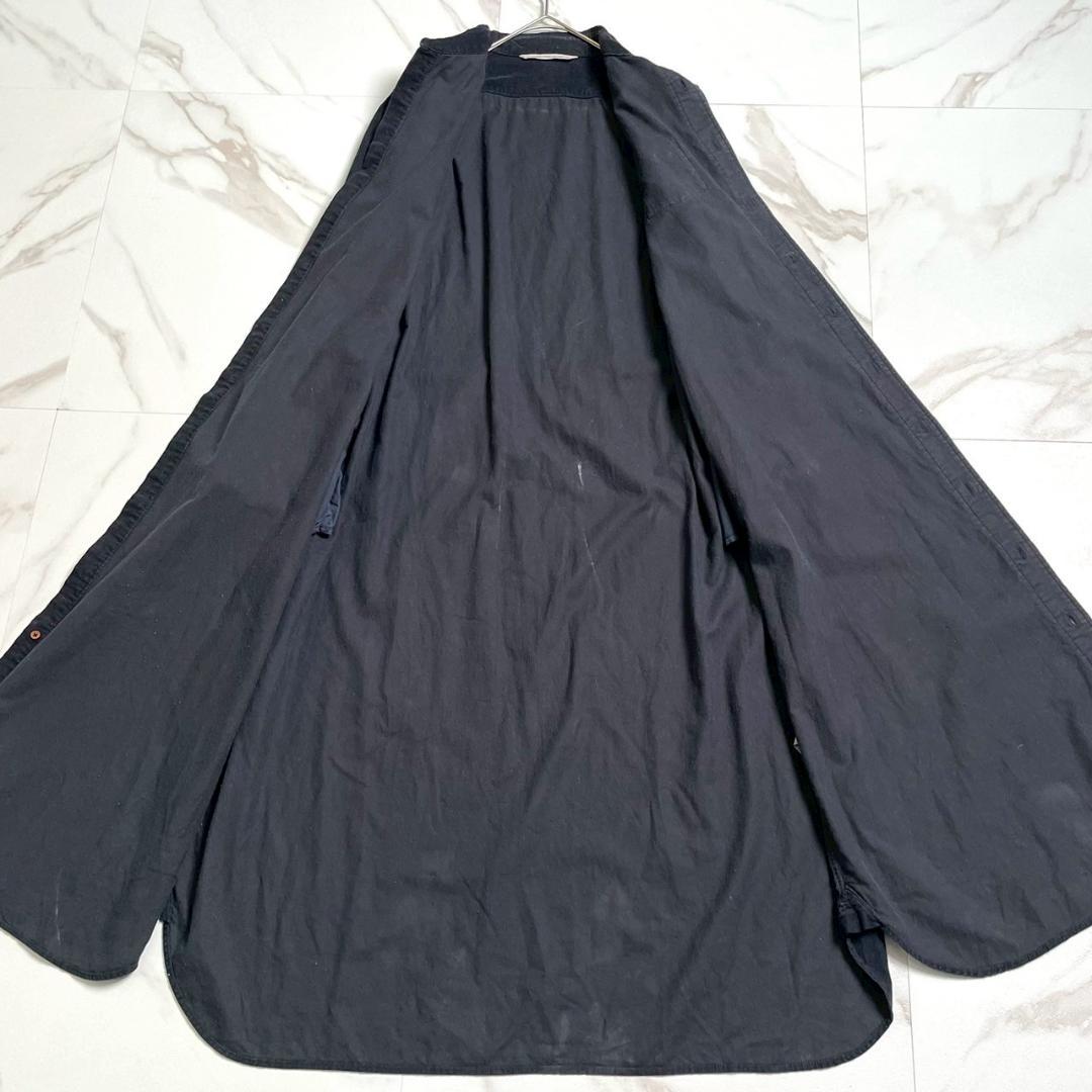 良品✨グランママドーター コーデュロイロングシャツワンピース