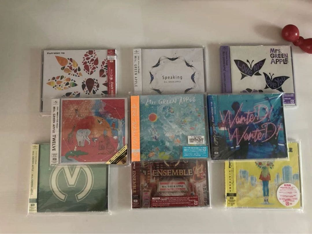 Mrs.GREEN APPLE 初回限定盤 CD 9枚