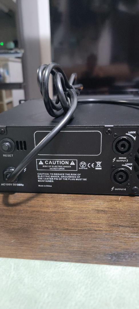 CPX4100 パワーアンプ 4チャンネル CLASSIC PRO（クラシックプロ）/ CPX4100 4チャンネル パワー
