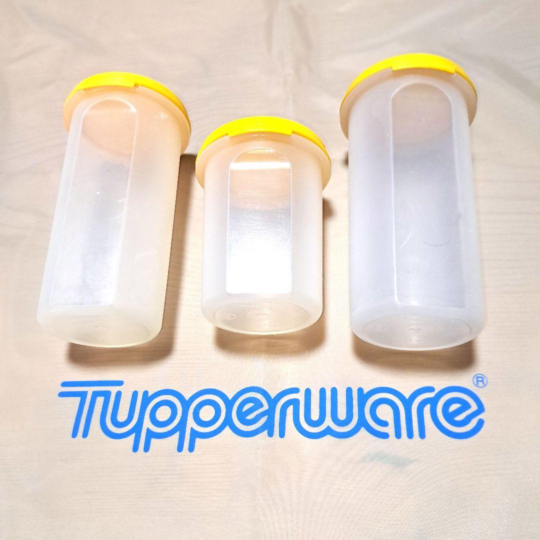 【レトロ貴重品】タッパーウェア　3番650　2点　２番440　1点