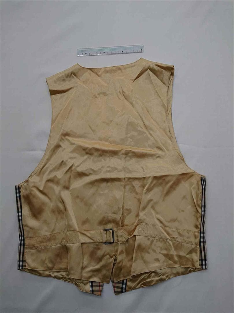 バーバリーズ ノバチェック ベスト ベージュ系 ヴィンテージ メンズ バーバリーズ ノバチェック ベスト ベージュ系 ヴィンテージ メンズ