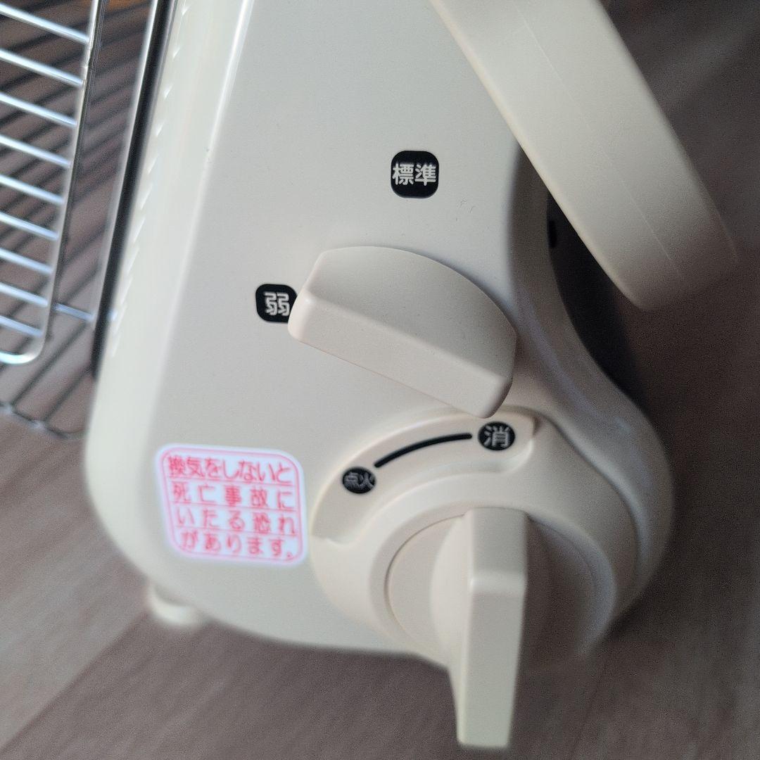 Iwatani　 ダイヤル式　カセットガスストーブ　クリーム色　used